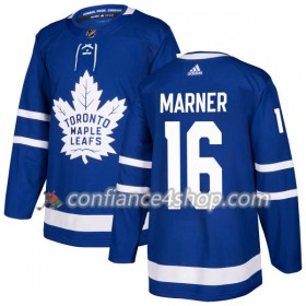 Adidas Maillot de Hockey Toronto Maple Leafs Mitchell Marner 16 2017-2018 Blau Authentic - Homme